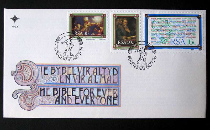 SOUTH AFRICA Cover - The Bible Society 1987