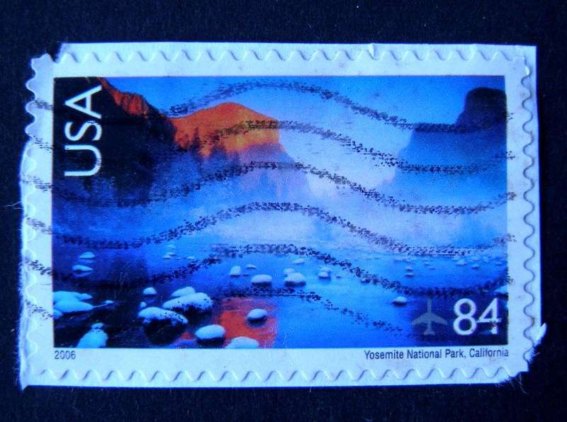 U.S.A. (Self-Adhesive on Piece) - Air: Scenery 2006