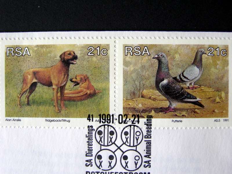 SOUTH AFRICA Cover - Animal Breeding 1991