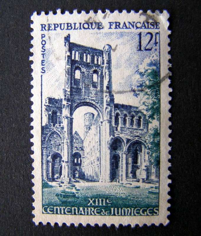 FRANCE - 13th Centenary of Jumieges Abbey 1954