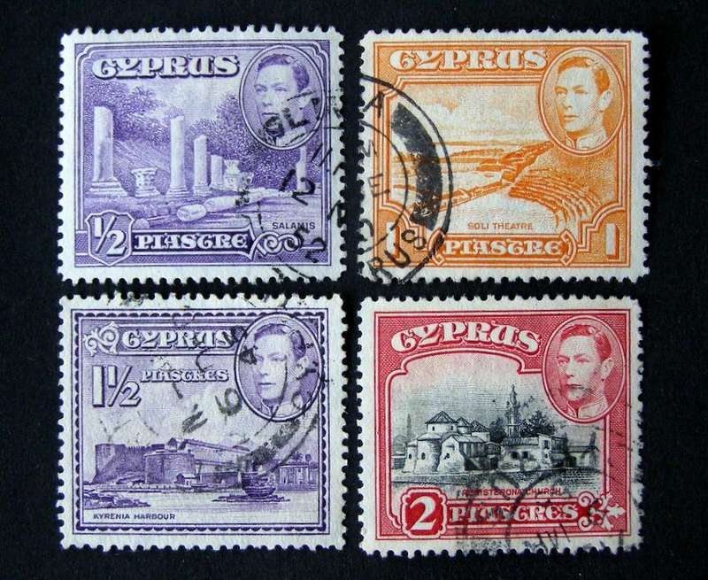 CYPRUS - KGVI Definitive 1938
