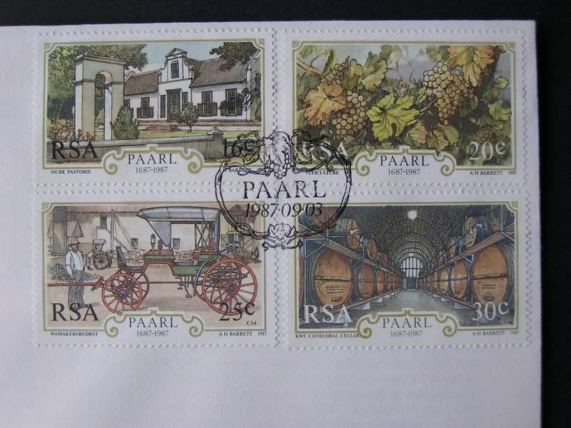 SOUTH AFRICA Cover - 300th Anniv. of Paarl 1987