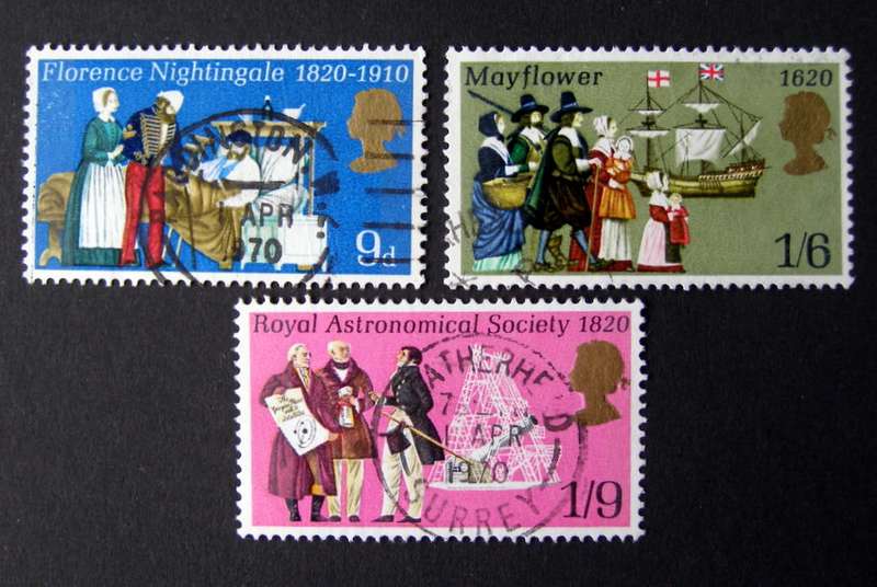 GREAT BRITAIN - Anniversaries 1970