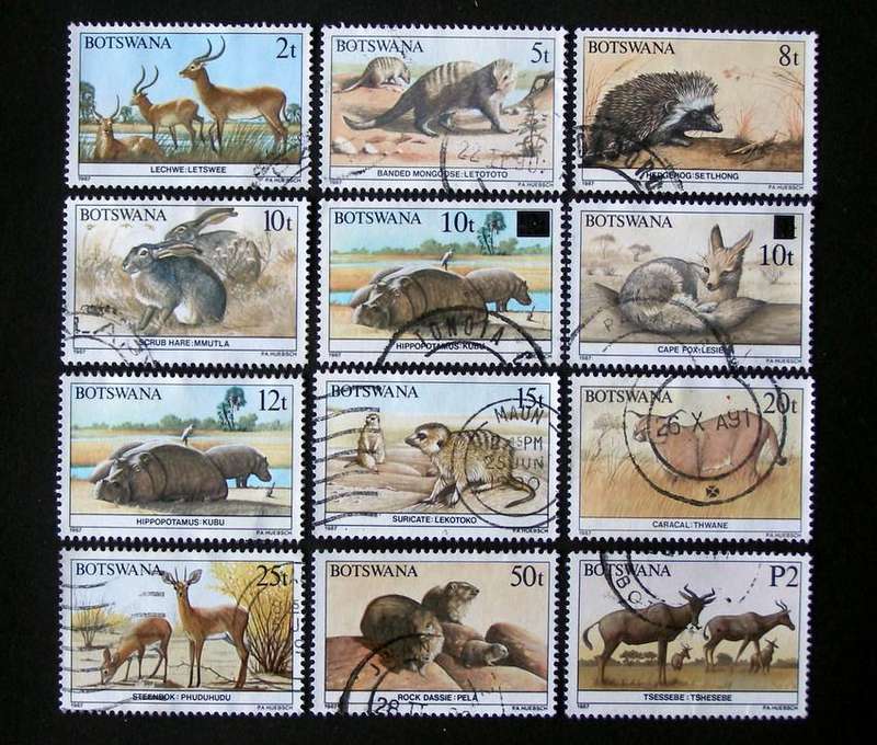 BOTSWANA - Animals 1987