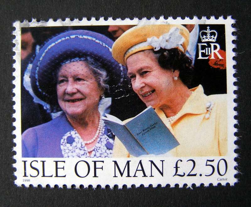 ISLE OF MAN - QEII and Queen Mother 1998