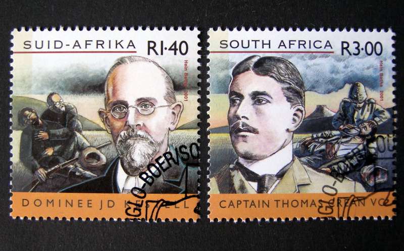 SOUTH AFRICA Set (CTO) - Boer War Commemoration 2001