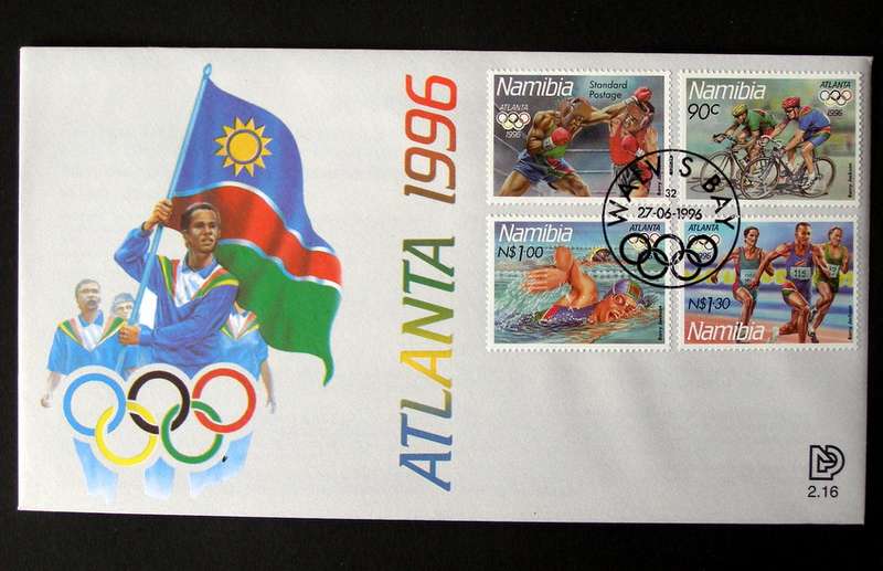 NAMIBIA Cover - Olympic Games, Atlanta 1996 //Sport