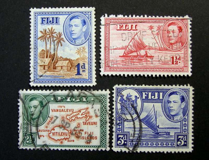 FIJI - KGVI Definitive 1938