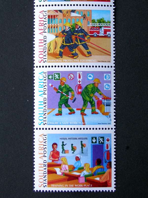 SOUTH AFRICA Mint Set - Occupational Health 2009
