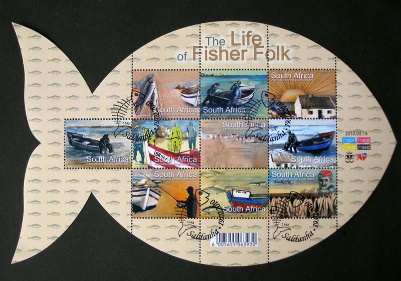 SOUTH AFRICA Set (CTO) - The Life of Fisherfolk 2010