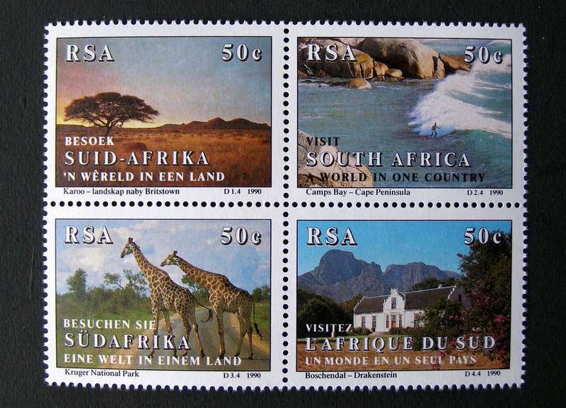 SOUTH AFRICA Mint Set - Tourism 1990