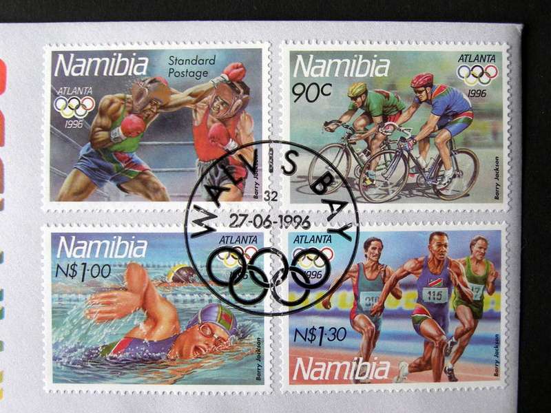 NAMIBIA Cover - Olympic Games, Atlanta 1996 //Sport