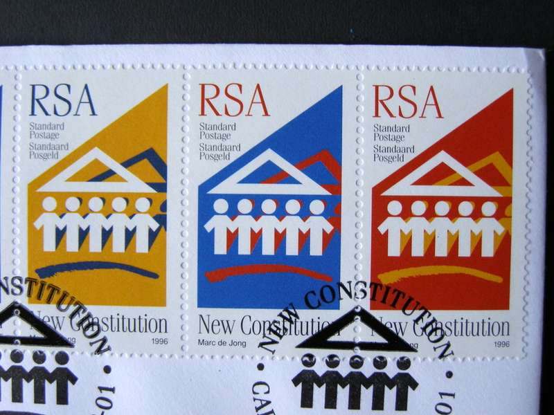 SOUTH AFRICA Cover - New Democratic Constitution 1996