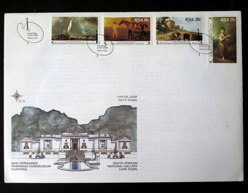 SOUTH AFRICA Cover - National Art Gallery 1980