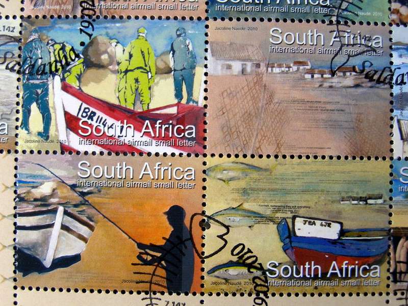 SOUTH AFRICA Set (CTO) - The Life of Fisherfolk 2010