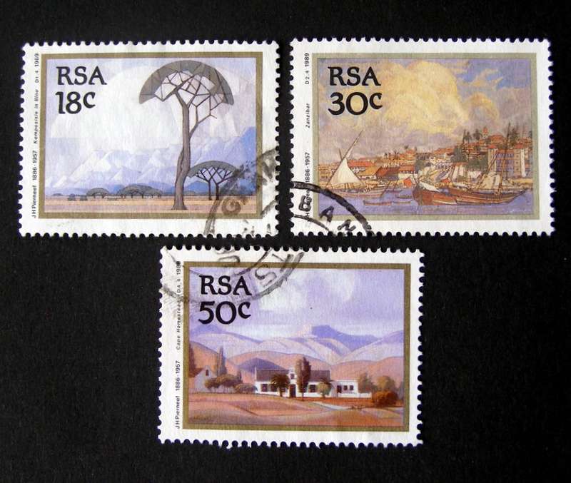 SOUTH AFRICA - Pierneef Paintings 1989