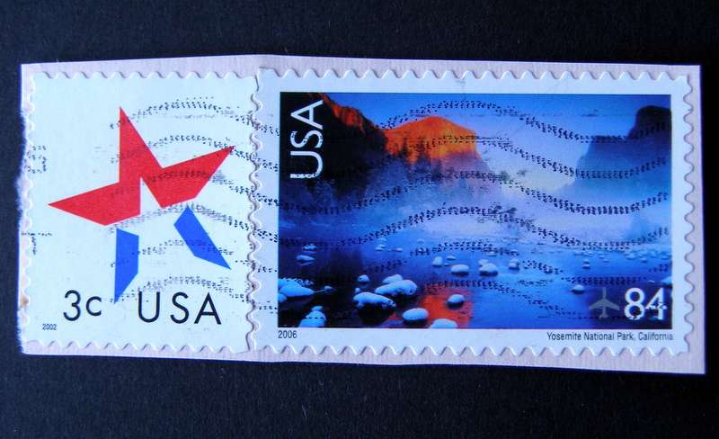 U.S.A. (Self-Adhesive on Piece) - Air: Scenery 2006