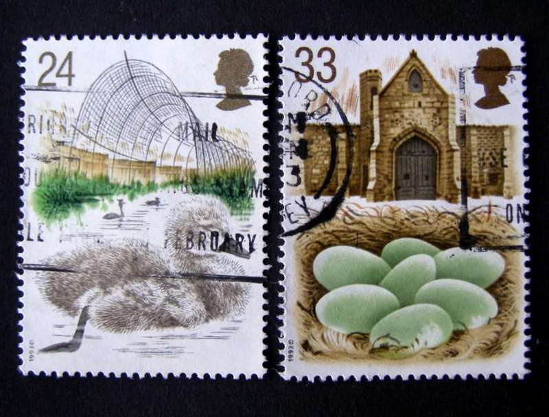 GREAT BRITAIN - 600th Anniv. of Abbotsbury Swannery 1993 //Birds