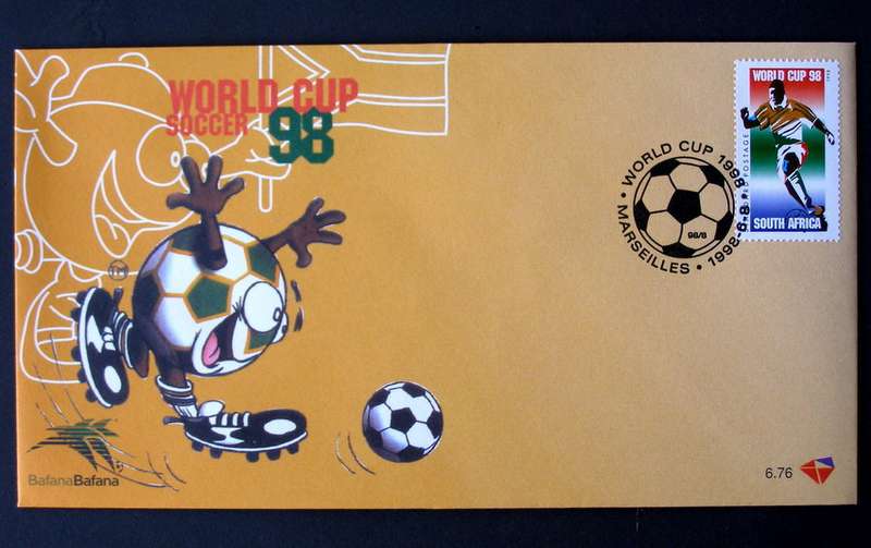 SOUTH AFRICA Cover - Soccer World Cup 1998