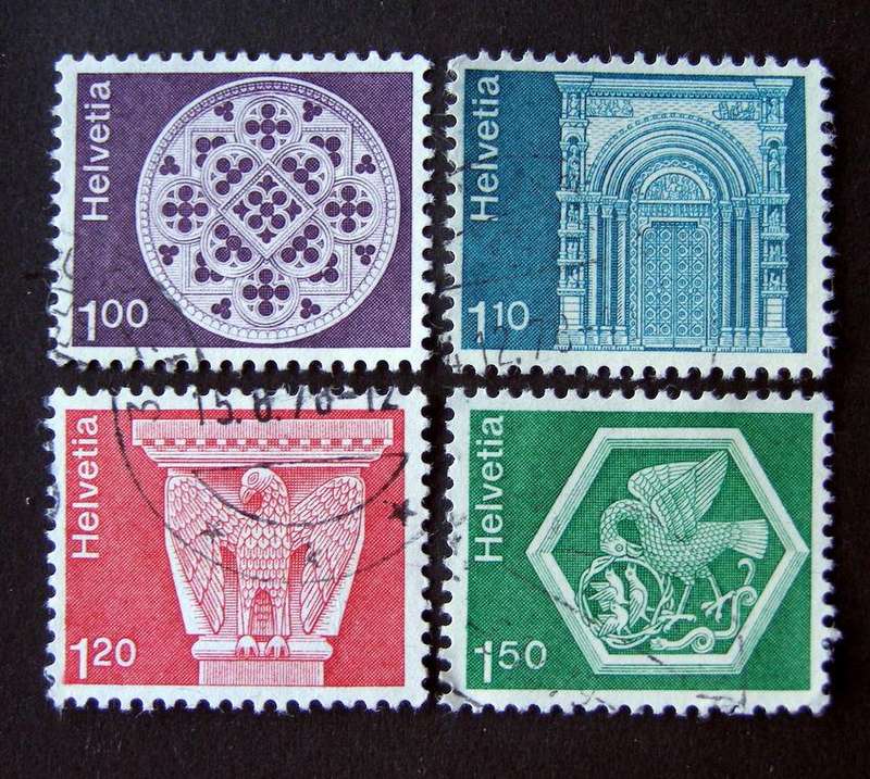 SWITZERLAND - Architectural Ornamentation 1973