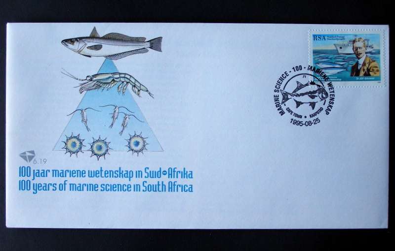 SOUTH AFRICA Cover - 100 Years of Marine Science in S.A. 1995