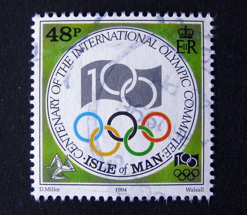 ISLE OF MAN - Centenary of International Olympics Committee 1994 //Sport