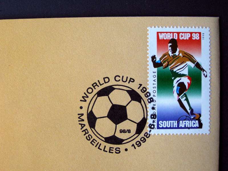 SOUTH AFRICA Cover - Soccer World Cup 1998