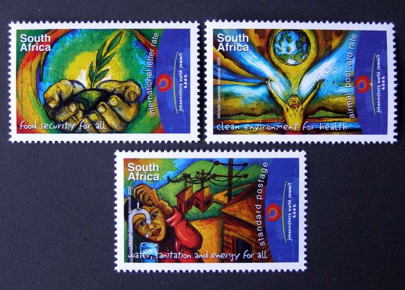 SOUTH AFRICA Mint Set - World Summit for Sustainable Development (2nd Series) 2002
