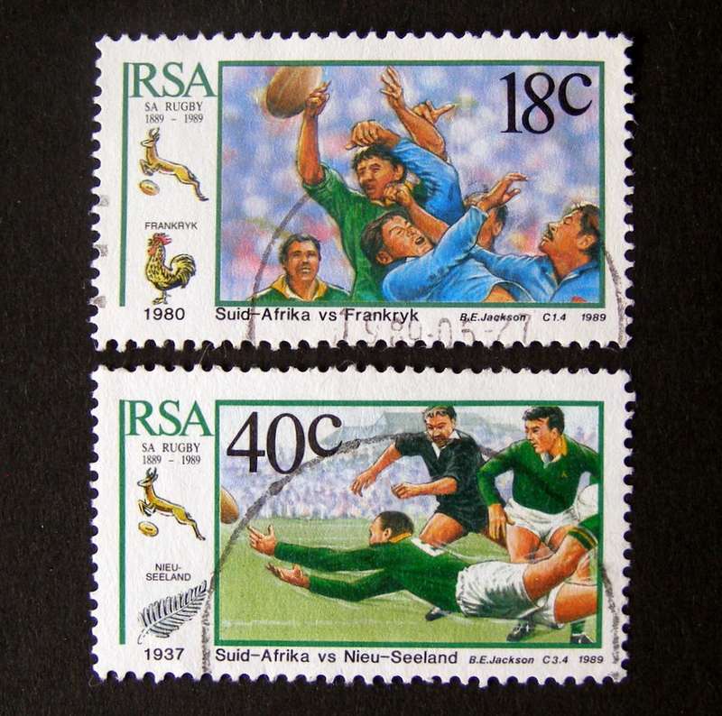 SOUTH AFRICA - Centenary of the S.A. Rugby Board 1989