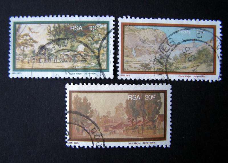 SOUTH AFRICA - Birth Centenary of Erich Mayer 1976