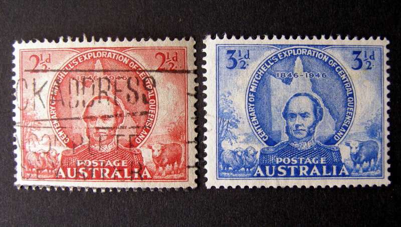 AUSTRALIA - Centenary of Mitchell's Queensland Exploration 1946