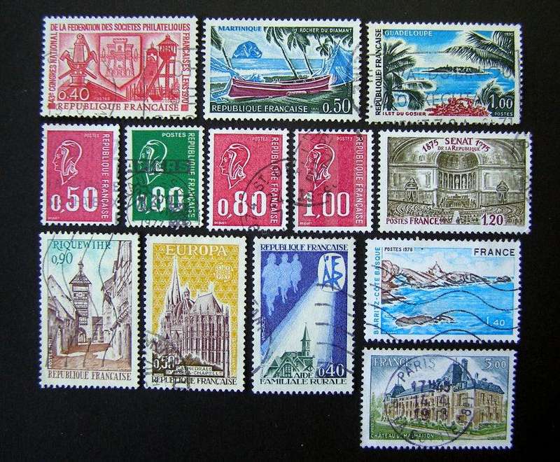 FRANCE - Assorted Stamps 1970s