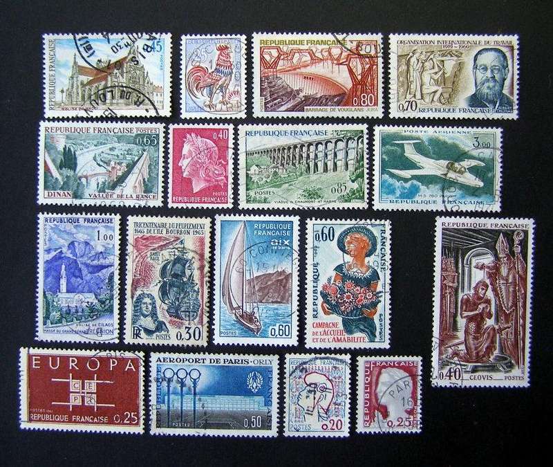 FRANCE - Assorted Stamps 1960s