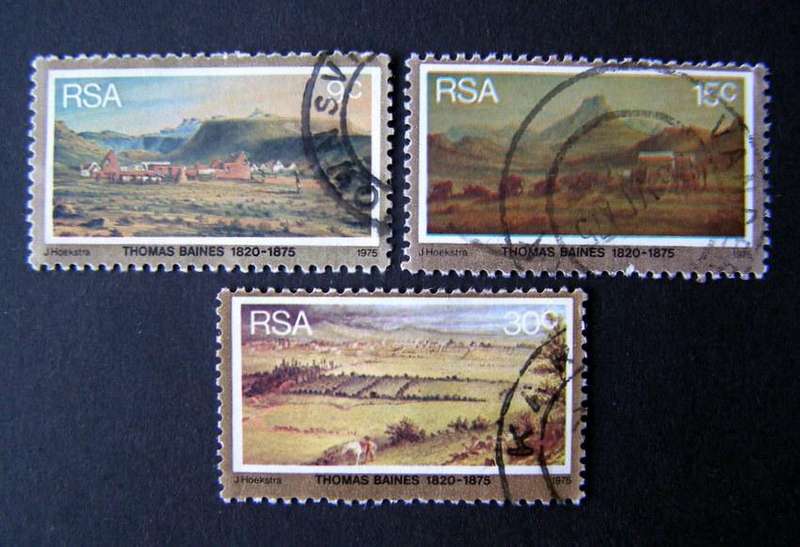 SOUTH AFRICA - Death Centenary of Thomas Baines 1975