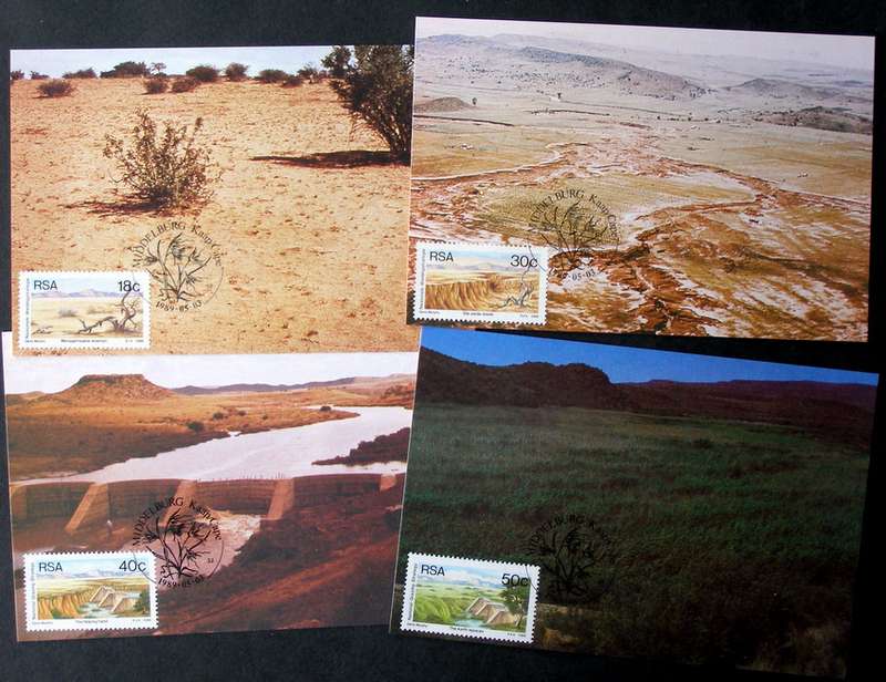 SOUTH AFRICA Maxi Card Set - National Grazing Strategy 1989