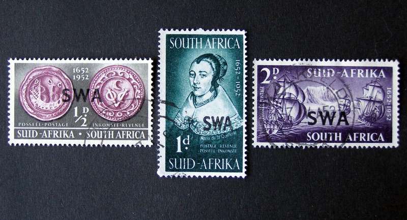 SWA - Tercentenary of Van Riebeeck Landing 1952