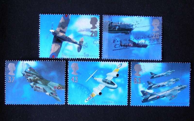 GREAT BRITAIN Set - Aircraft Designers 1997