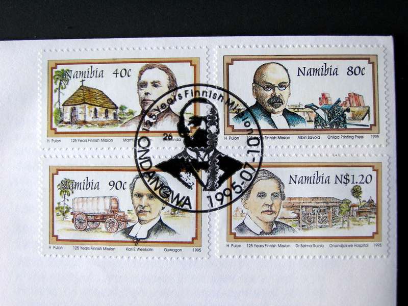NAMIBIA Cover - Missionaries 1995