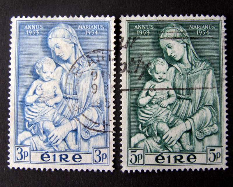 IRELAND Set - Marian Year 1954
