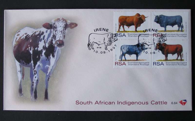SOUTH AFRICA Cover - Indigenous Cattle 1997