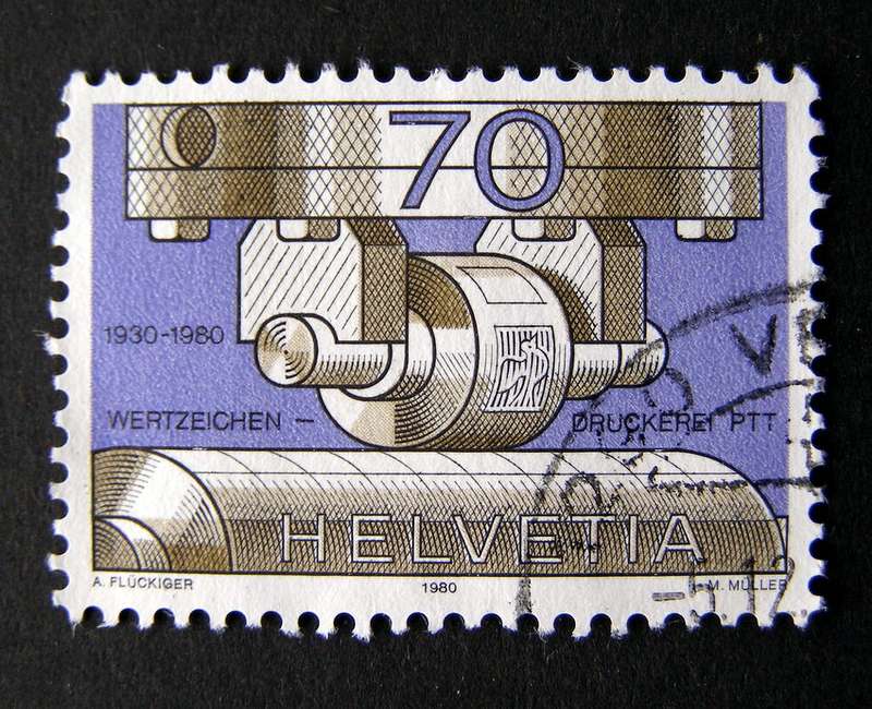 SWITZERLAND - Swiss PTT Services 1980