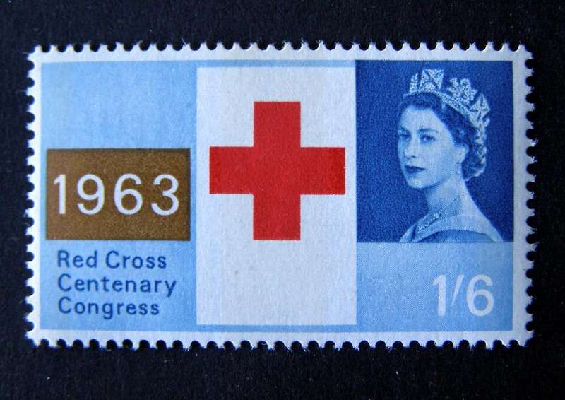 GREAT BRITAIN Mint* - Red Cross Centenary (Phosphor) 1963