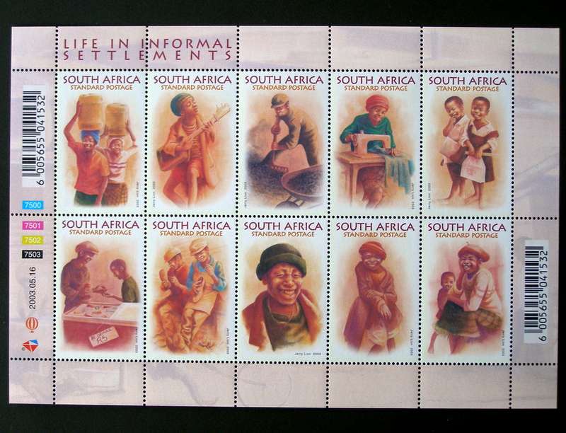 SOUTH AFRICA Mint Set - Life in Informal Settlements 2003