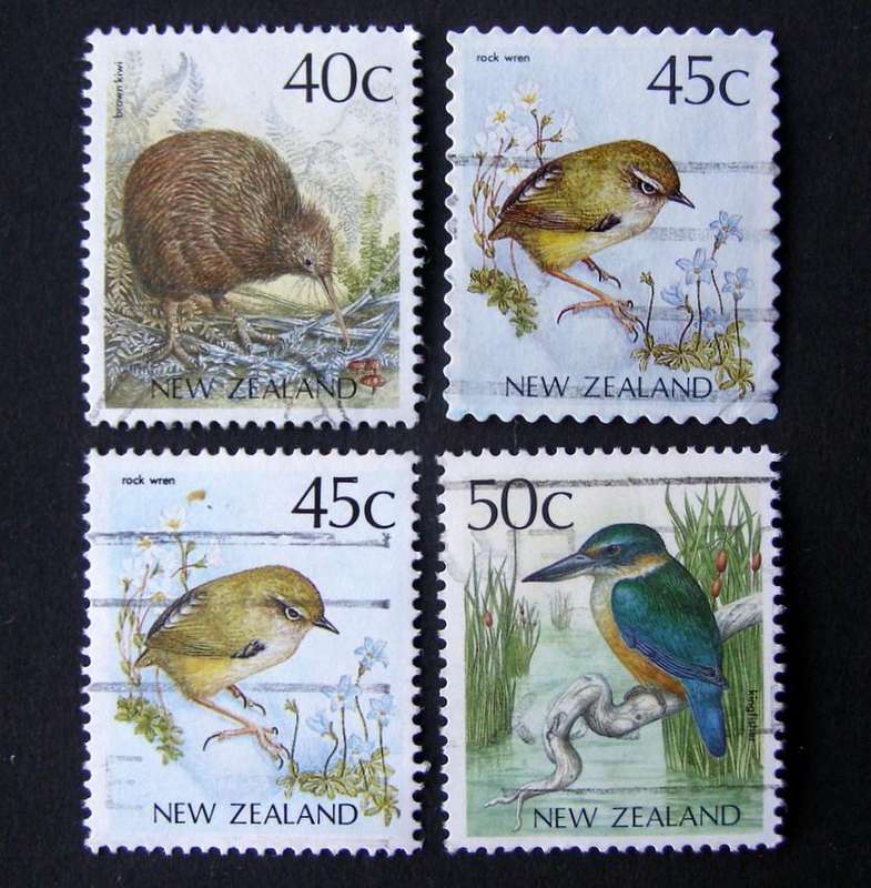 NEW ZEALAND - Birds 1988