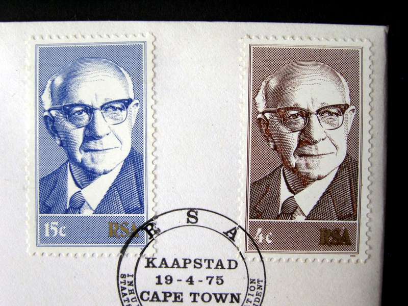SOUTH AFRICA Cover - Inauguration of State President Diederichs 1975