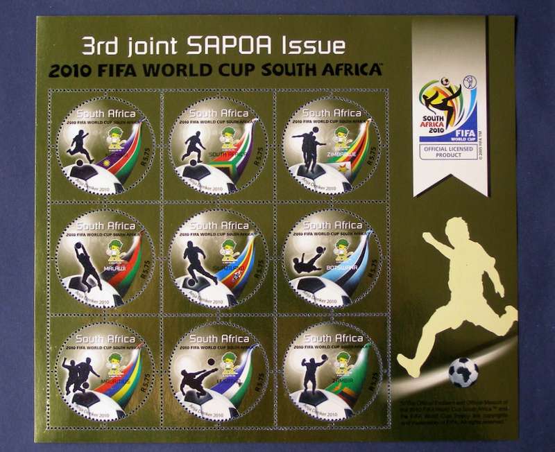 SOUTH AFRICA Mint Set - FIFA World Cup Football Championship (5th Issue) 2010