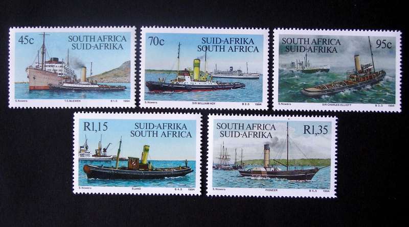 SOUTH AFRICA Mint Set - Tugboats 1994 //Ships