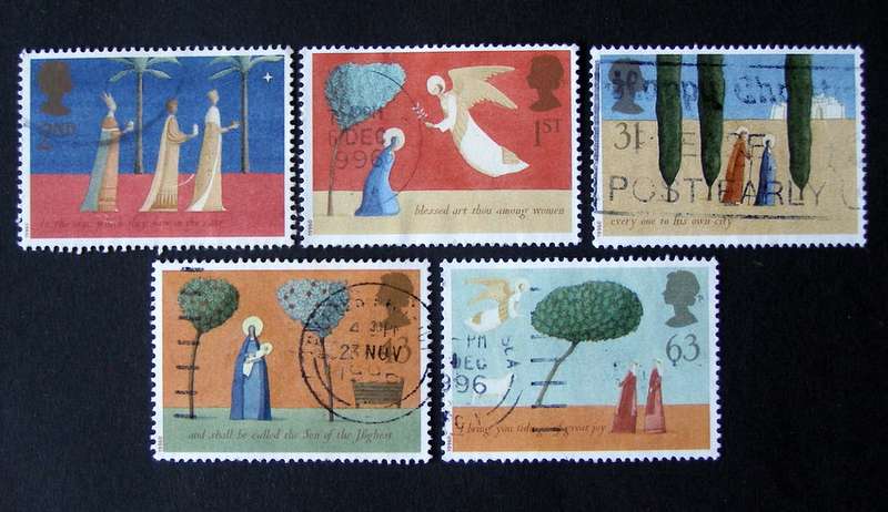 GREAT BRITAIN Set - Christmas 1996