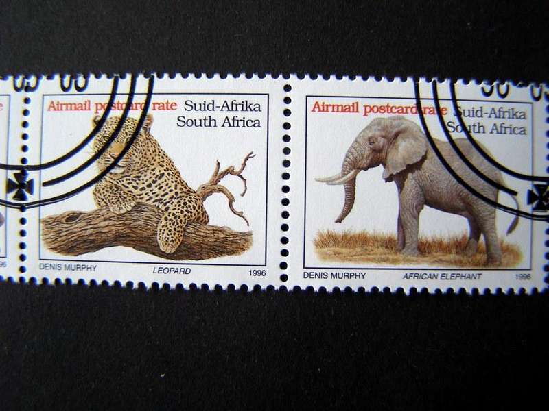 SOUTH AFRICA Set (CTO) - Big Five Additional Values to Sixth Definitive 1996