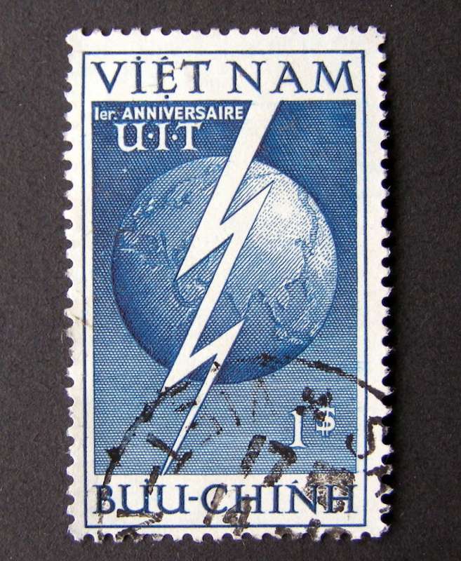 VIETNAM (Independent State) - 1st Anniv. of Vietnam in I.T.U. 1952